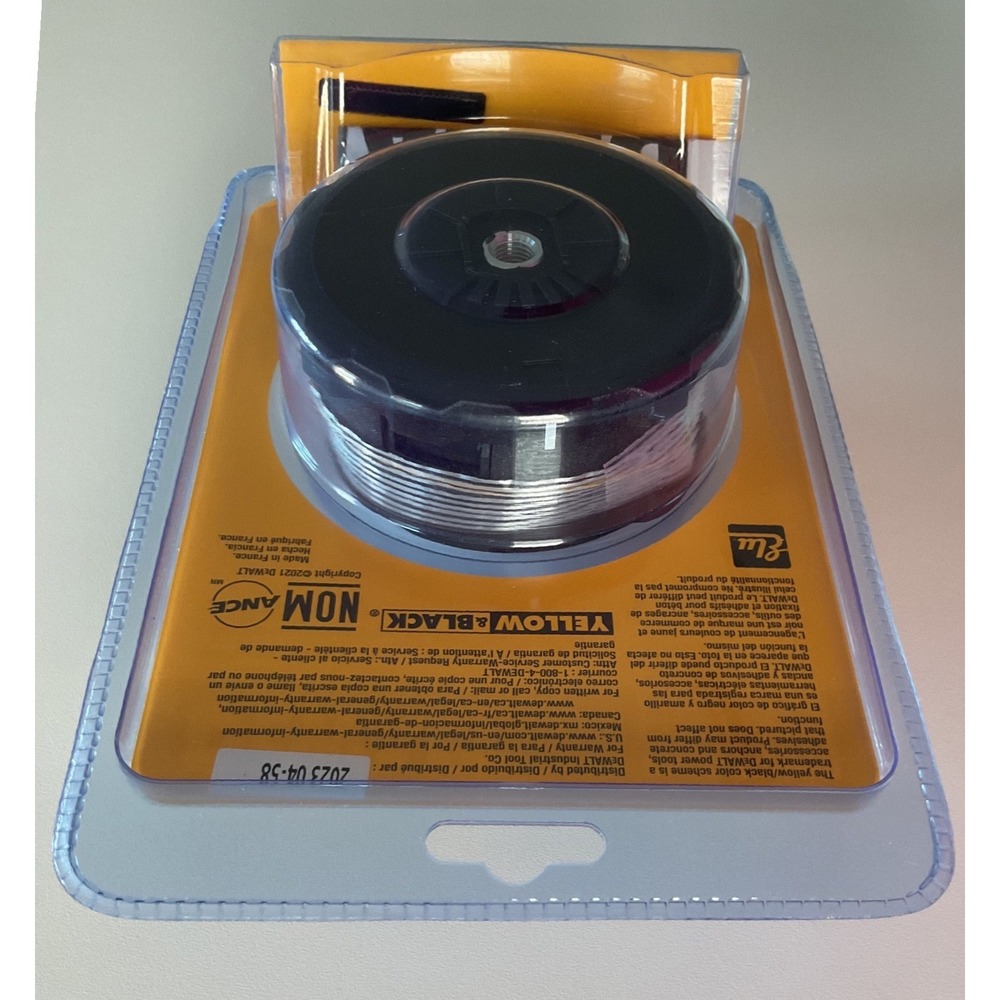 DEWALT DWZSTH999 QuickLoad Replacement Spool Head for String Trimmers Black NEW - Picture 2 of 6